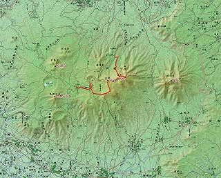 GPS�ŋL�^�����R�[�X(�L�͈͐})